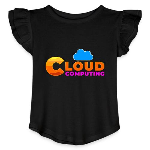 Cloud Computing - Toddler Girls Flutter T-shirt