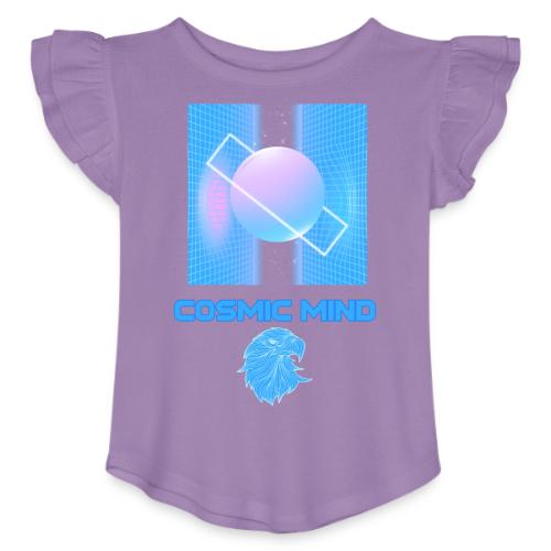 Cosmic Mind - Toddler Girls Flutter T-shirt
