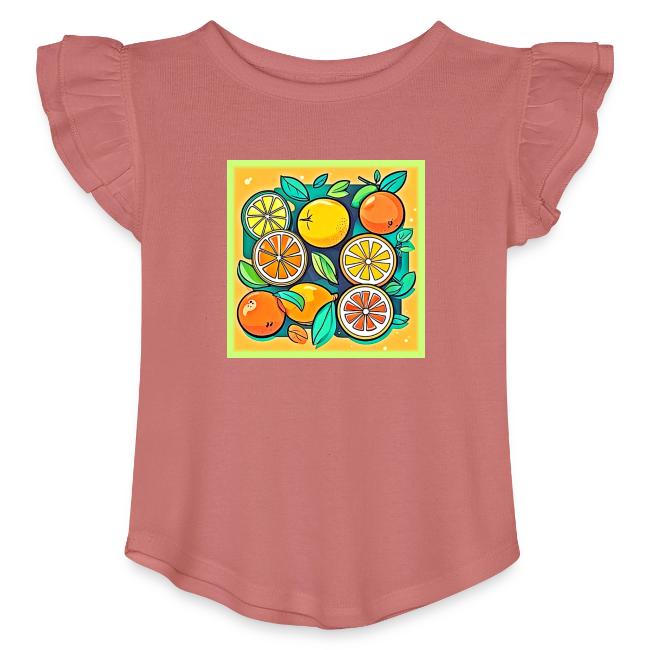 Citrus Fruit Art Design