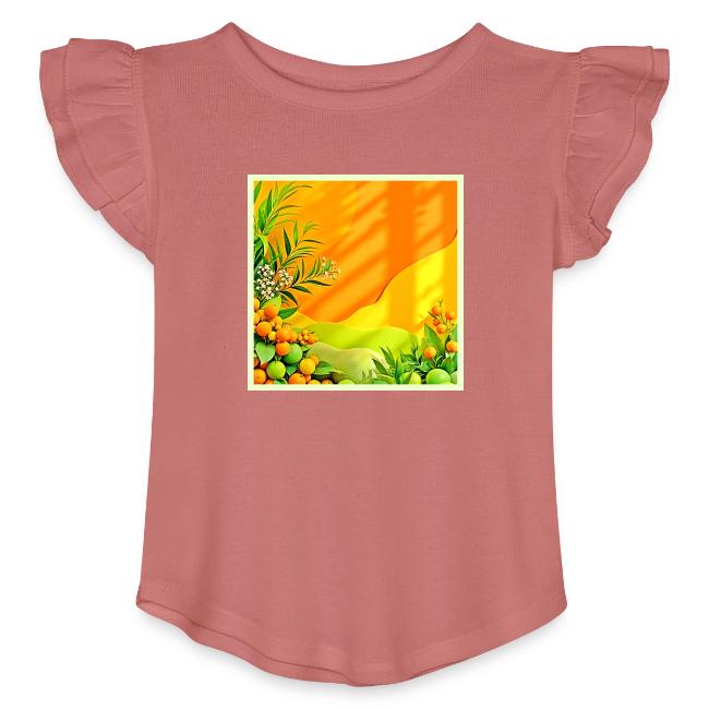 Citrus and Leaves Graphic