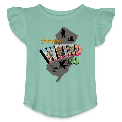 Greetings from WNJ - Toddler Girls Flutter T-shirt
