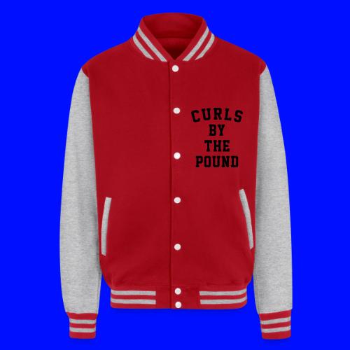 Curls by the pound - Unisex College Sweat Jacket