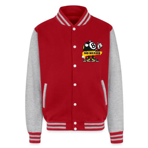 No Rules 8 Ball - Unisex College Sweat Jacket