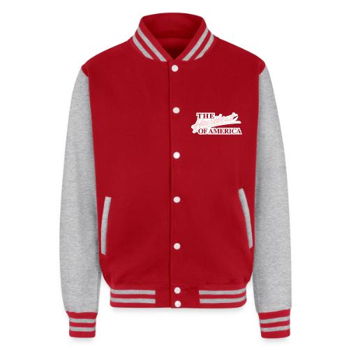 The Heartbeat of America - Unisex College Sweat Jacket