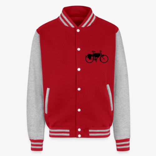 swiss_army_bike_bw - Unisex College Sweat Jacket