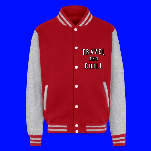 Travel and chill - Unisex College Sweat Jacket