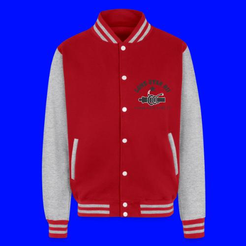 Lone Star BJJ - Come and Take It - Black and Red - Unisex College Sweat Jacket