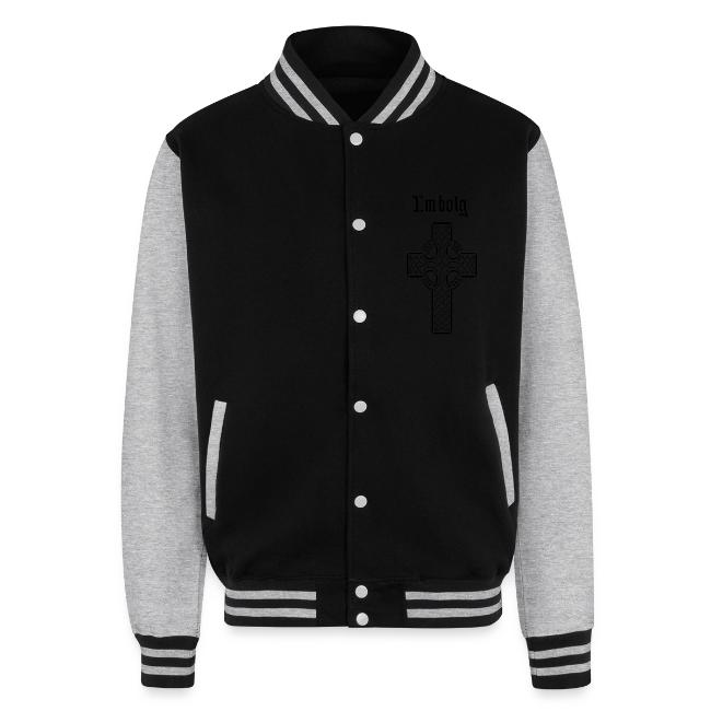 Imbolg Black Logo and Cross Front & Back