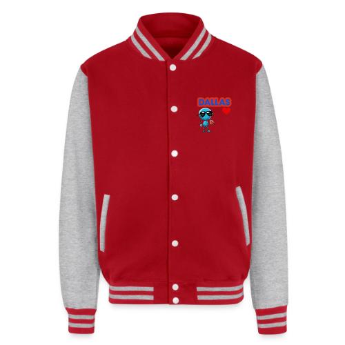 Smoon City_Dallas - Unisex College Sweat Jacket