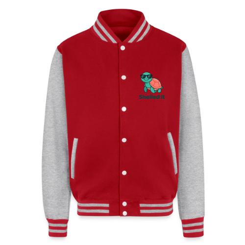 Funny Turtle Sunglasses Shelled It Cute Gift - Unisex College Sweat Jacket