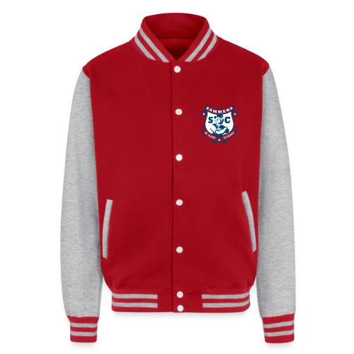 sammers on red png - Unisex College Sweat Jacket