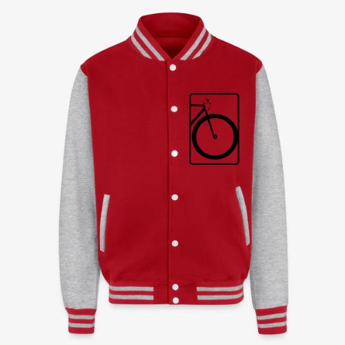 Front Wheel Forward - Unisex College Sweat Jacket