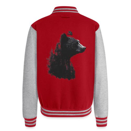 Forest Within the Bear - Unisex College Sweat Jacket