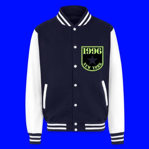 1996 New York - Love the Club - Unisex College Sweat Jacket