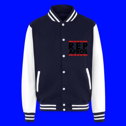 rep Afros - Unisex College Sweat Jacket