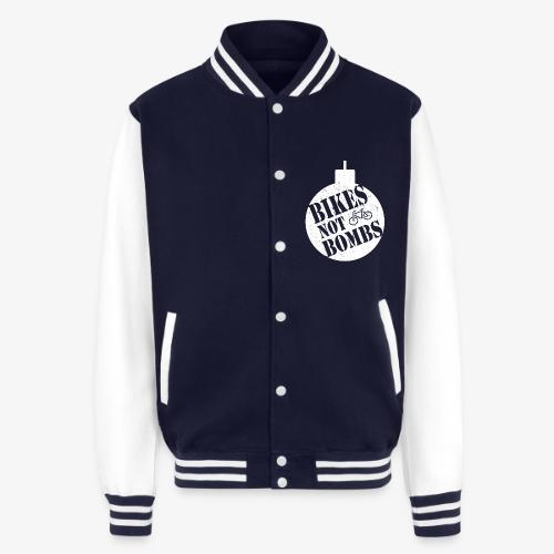 Bikes Not Bombs - Unisex College Sweat Jacket