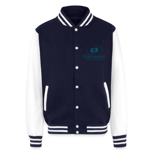 Harmony LOGO TEAL - Unisex College Sweat Jacket