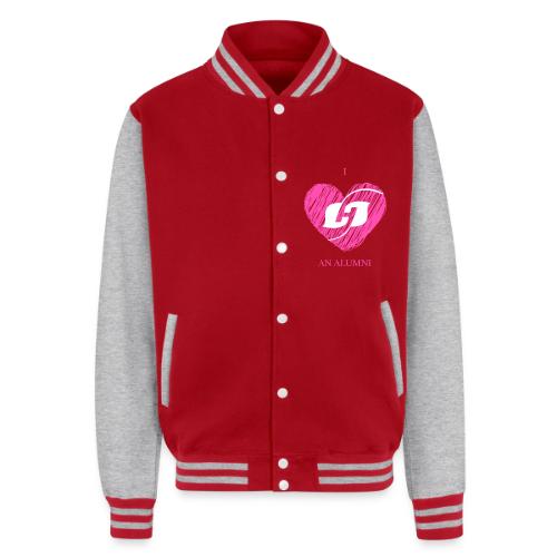 I HEART AN ALUMNI - Unisex College Sweat Jacket