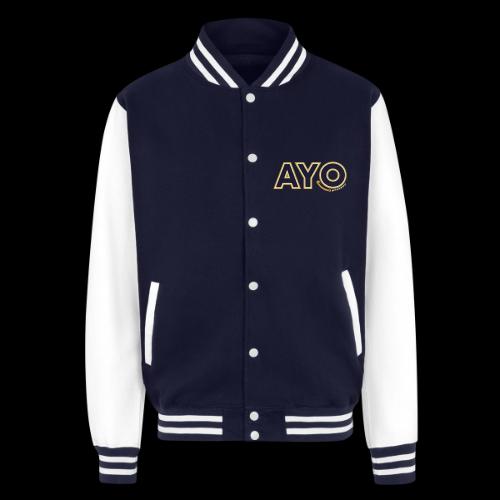 AyoGaming's Logo v1 - Unisex College Sweat Jacket