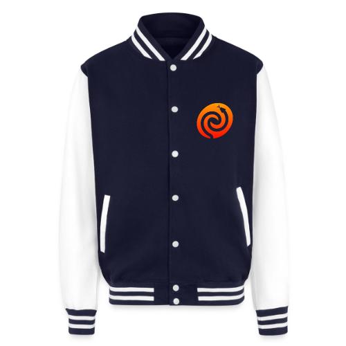 astropy logo - transparent - Unisex College Sweat Jacket