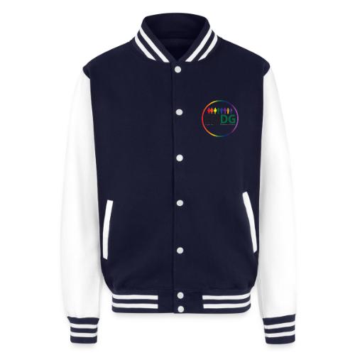 EQDG circle logo - Unisex College Sweat Jacket