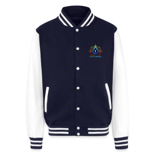 Sous le Bandeau - AI Art - Veste universitaire unisexe en molleton