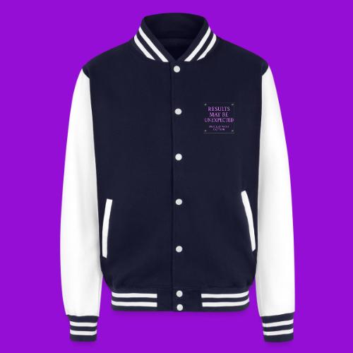 Results - Neon Purple - Unisex College Sweat Jacket