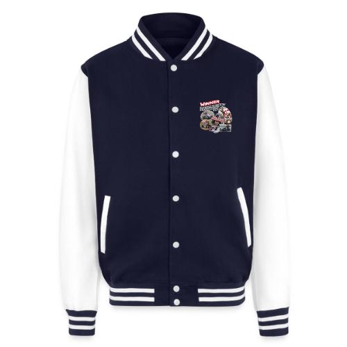 Luke Hall - Eldora Speedway FFN#1 Design 2 - Unisex College Sweat Jacket