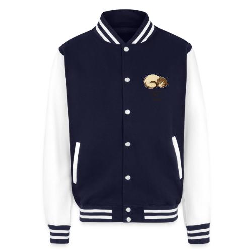 I Was Normal Three Cats Ago Funny Cat T-Shirt - Unisex College Sweat Jacket