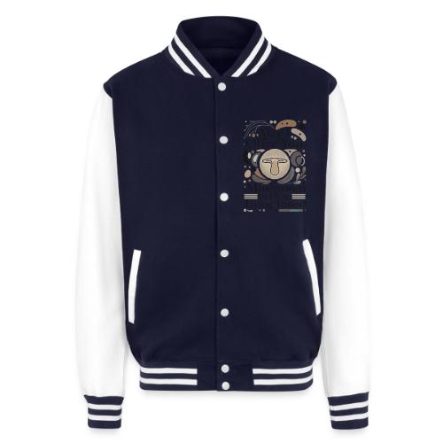 Mushroom in These Trying Times T-Shirt - Unisex College Sweat Jacket