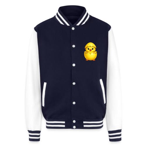 Easter Chick yellow - Unisex College Sweat Jacket