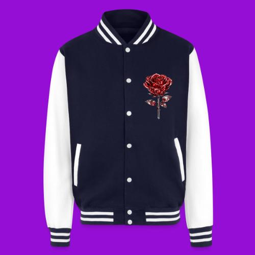Silver Rose - Unisex College Sweat Jacket