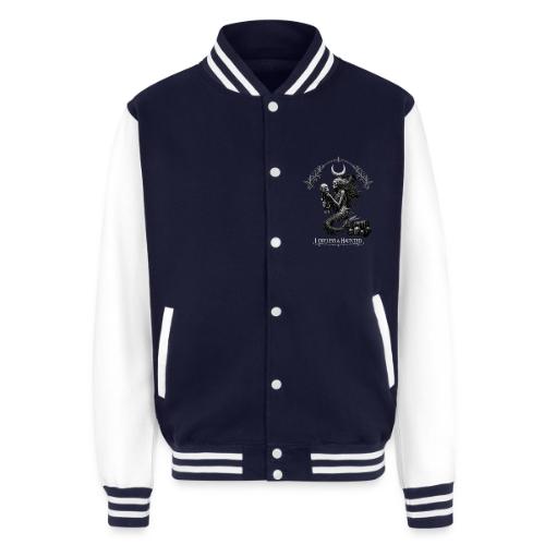 love and haunted - Unisex College Sweat Jacket