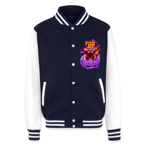 The Fire Ghost 26 - Unisex College Sweat Jacket