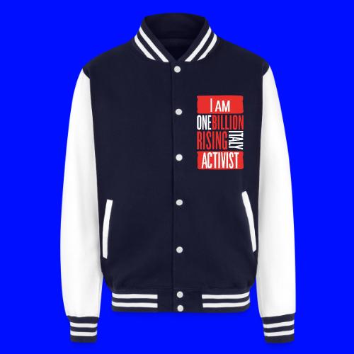 One Billion Rising Italy - Unisex College Sweat Jacket