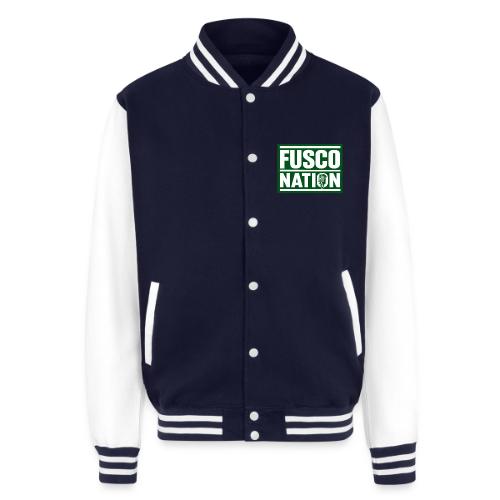 Fusco Nation (Official Seal) - Unisex College Sweat Jacket