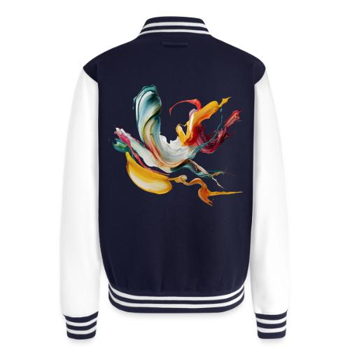 Abstract Chaos - Unisex College Sweat Jacket
