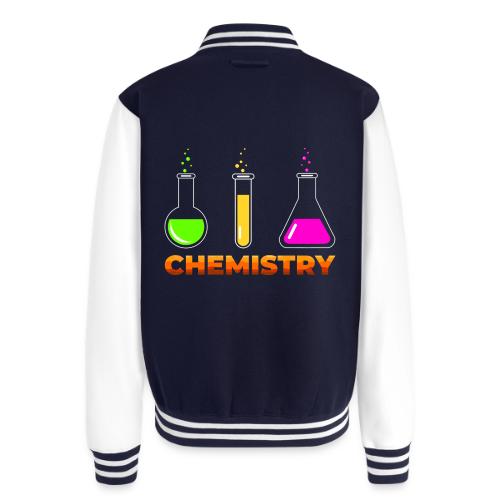 Chemistry: Elements in Motion - Unisex College Sweat Jacket
