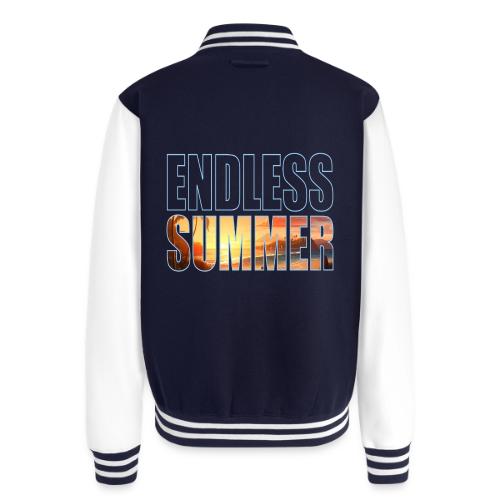 Golden Summer Vibes - Unisex College Sweat Jacket
