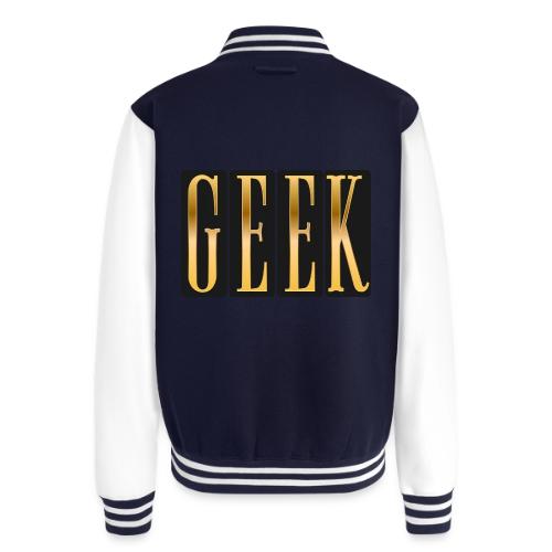 Proudly Geek - Unisex College Sweat Jacket