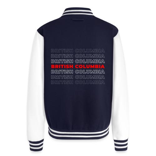 British Columbia Bold - Unisex College Sweat Jacket