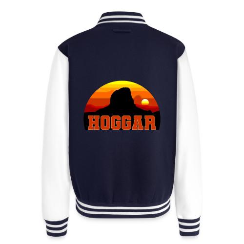 Algeria: Hoggar Desert Horizon - Unisex College Sweat Jacket