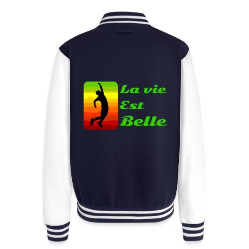 La vie est belle - Unisex College Sweat Jacket