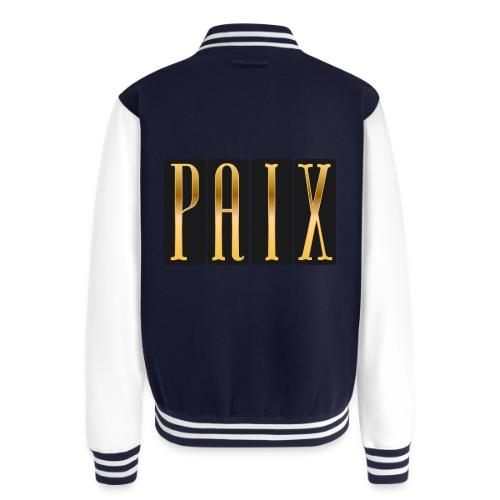 Golden Peace - Unisex College Sweat Jacket