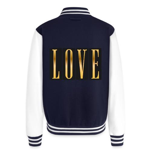 Golden Love - Unisex College Sweat Jacket
