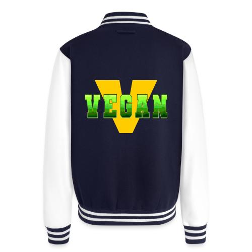 Vegan Energy V - Unisex College Sweat Jacket