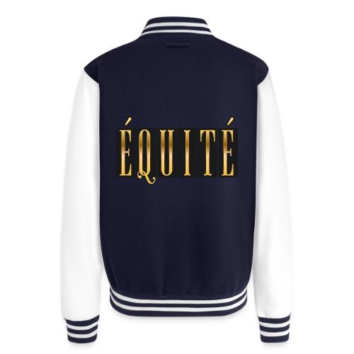 Golden Fairness - Unisex College Sweat Jacket