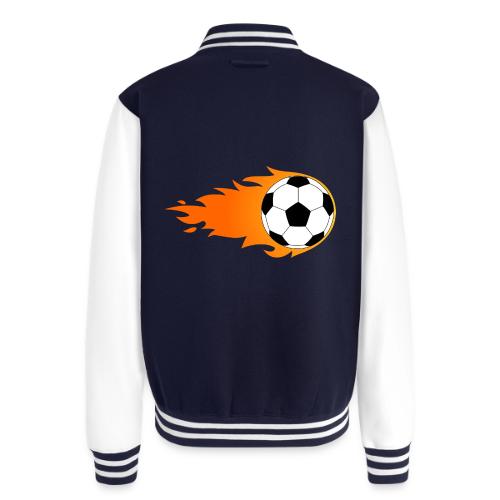 Soccer Ball - Unisex College Sweat Jacket