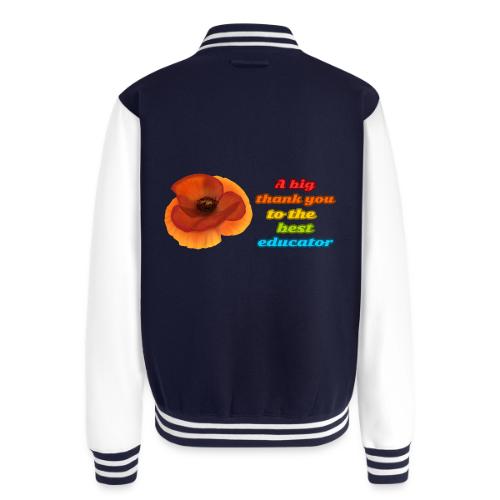 Teaching Legend - Unisex College Sweat Jacket