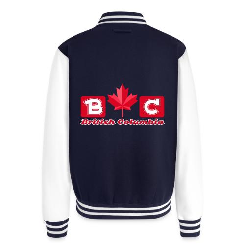 British Columbia, province of Canada - Unisex College Sweat Jacket